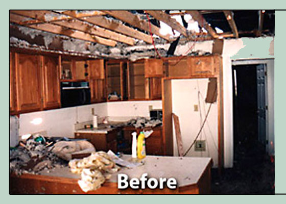 Before Photo - Water Damage