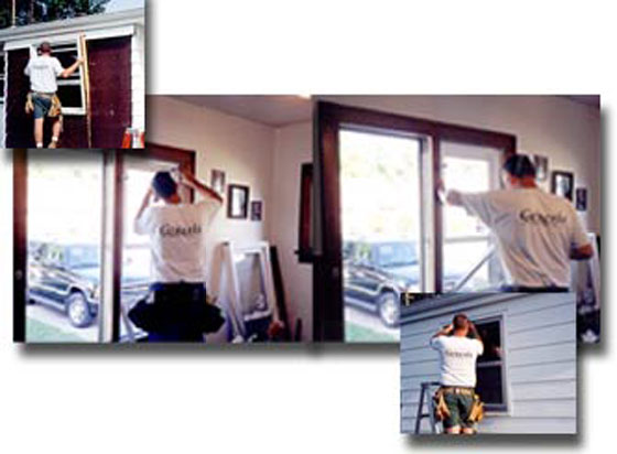 Vinyl Windows installed by Genesis Construction